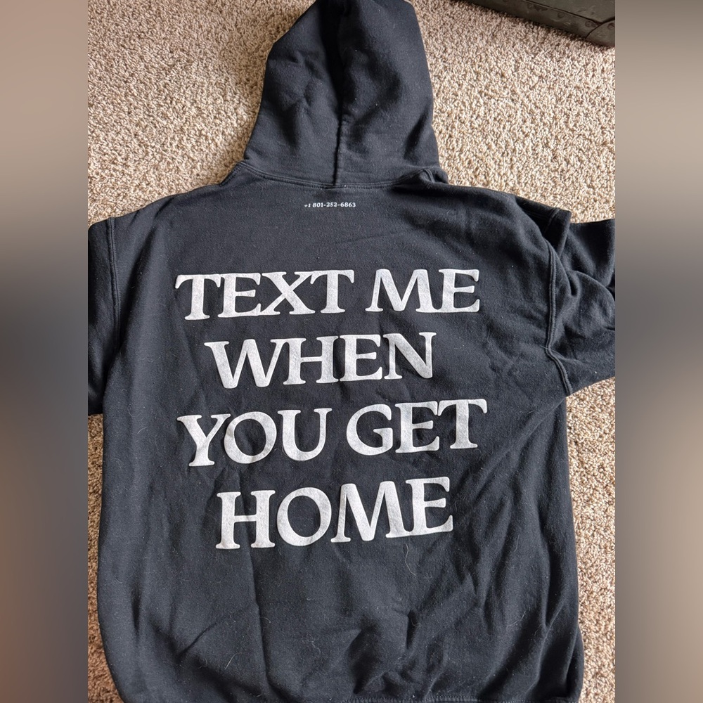 Lonely Ghost. Size Small. Black.